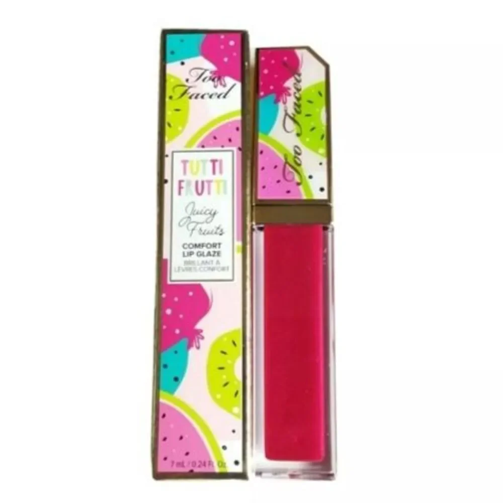 Too Faced Tutti Frutti Ruby Ripe Comfort Lip Glaze Lip Gloss
